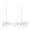 thumbnail image 2 of Brasier Secret Treasures Intimates con Encaje y Moño Blanco Talla 32B, 2 of 4