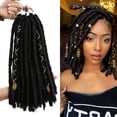 thumbnail image 2 of Crochet Jumbo Hair Dreadlocks/Faux Locs Braiding Hair Extensions. Synthetic Decorative Braids for Women & Girls, 2 of 12