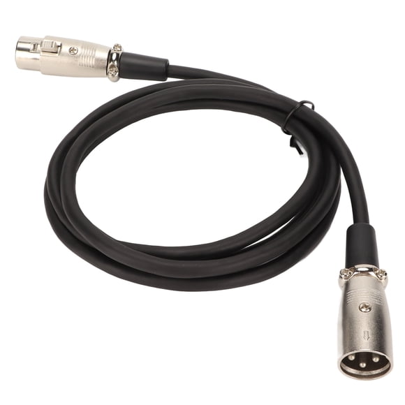 Cable XLR macho a hembra 3 pines Bling Bling sonido HiFi 4,9 pies