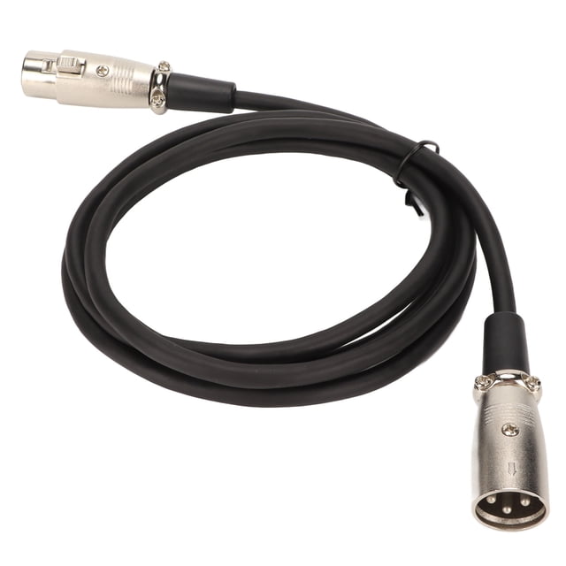 Cable XLR macho a hembra 3 pines Bling Bling sonido HiFi 4,9 pies
