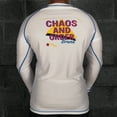 thumbnail image 4 of Chaos and Order Bayside Long Sleeve BJJ Rashguard - Small - White, 4 of 4