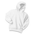 thumbnail image 4 of Port & Co Teen Unisex Regular Plain Long Sleeves Sweatshirt White Medium, 4 of 5