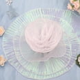 thumbnail image 4 of 10 Yards Ruffled Fabric Organza Trims Gradient Pleated Lotus Leaf Trim Lace Fabric Ribbon Tulle Border Retro Chiffon DIY, 4 of 9