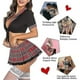 thumbnail image 4 of Conjunto de lencería de colegiala para mujer, juego de rol, disfraces sexys para estudiantes-i, 4 of 5