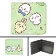 thumbnail image 5 of Hachiware Usagi Chiikawa Animation Peripheral Creative Cute PU Print Student Short Portable Multifunctional Wallet Birthday Gift, 5 of 16