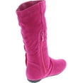 thumbnail image 5 of Kali Footwear Girls Event Jr Faux Suede Ruffle Boots, 5 of 7