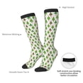 thumbnail image 4 of KLL Christmas Trees Print Cool Socks Men's Women's Crew Socks Funny Crazy Novelty Stockings, 4 of 6