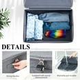 thumbnail image 5 of Discreet Lockable Adult Toy Bag Storage Organizer Toy Bag Storage Bins Case with Zipper Lid 15 x 10 x 6.3 Inches for Women and Men Clothes Container, 5 of 6