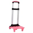 thumbnail image 5 of Mornei Backpack Trolley Foldable Aluminum Alloy Wheeled Hand Trolley Hand Cart Pink, 5 of 9
