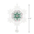 thumbnail image 4 of Adorno navideño Hallmark Keepsake Snowflake 2025 de porcelana, 4 of 8