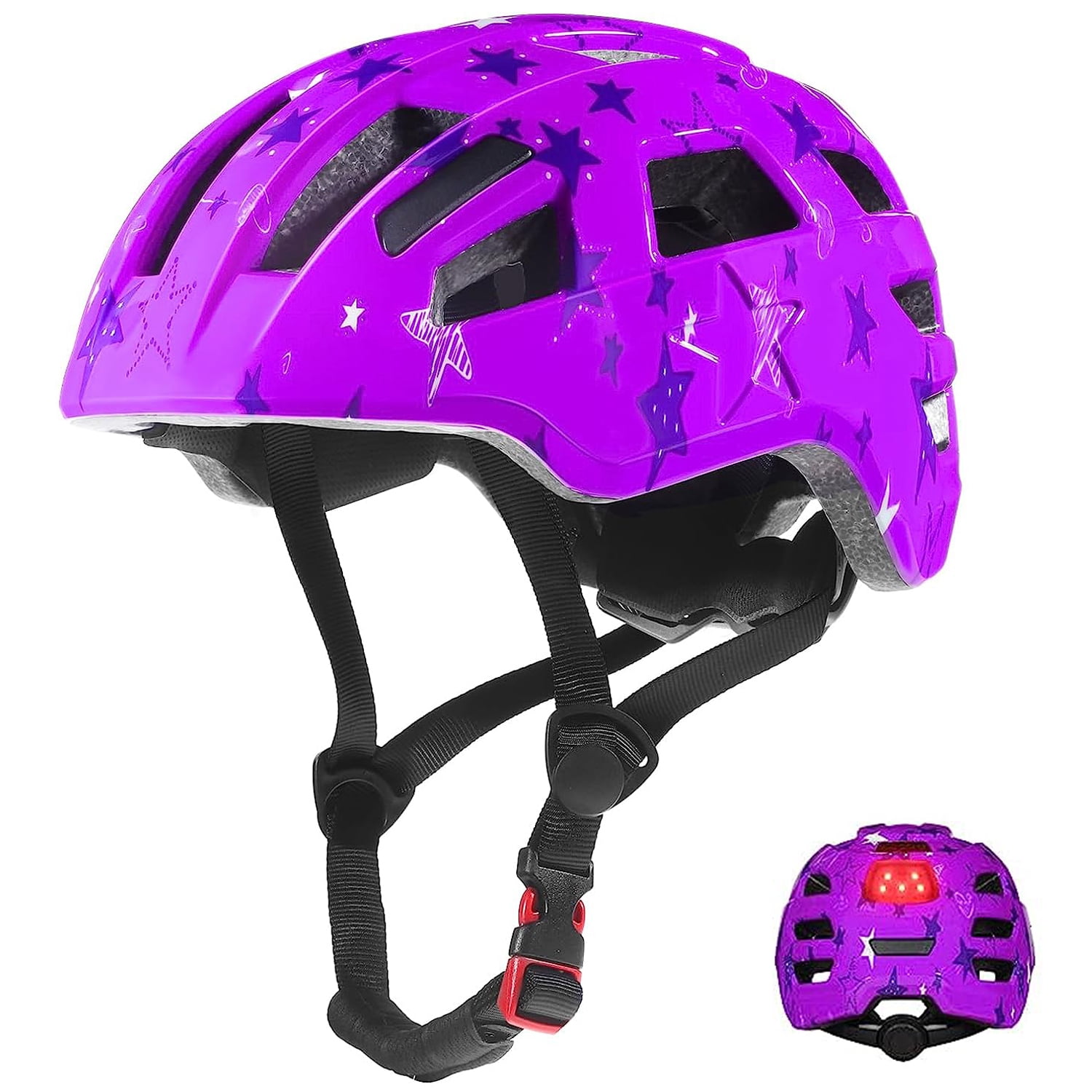 Zacro Bike Helmet for Kids, Toddler Bicycles Helmets for Boys and Girls, Adjustable and