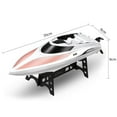 thumbnail image 2 of RC Boat High Speed 2.4GHz Toy Boat Remote Control Boat Racing Boat for Lake Pool, 2 of 8