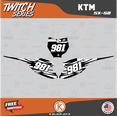 thumbnail image 2 of Kalair GFX Graphics Kit for Ktm 50SX MINI SX50 (2020-2023) Twitch Series, 2 of 5