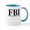 White/Blue Inside, variant on CafePress - FBI Mug - 11 oz Ceramic Mug - Novelty Coffee Tea Cup