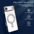 thumbnail image 5 of Entronix [Magnetic] Case Compatible with iPhone 17 Air - [Clear Back] Luxury Diamonds, 5 of 5