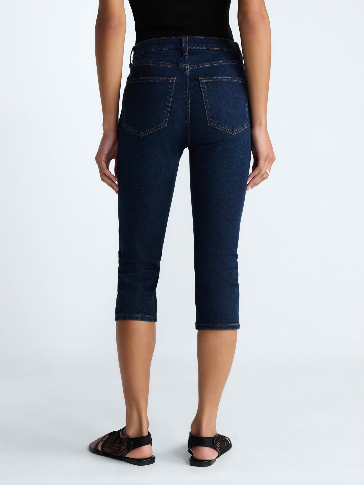 Scoop Women's Skinny Cropped Jeans, 18.5'' Inseam, Sizes 0-26W