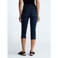 thumbnail image 3 of Scoop Women's Skinny Cropped Jeans, 18.5'' Inseam, Sizes 0-26W, 3 of 5
