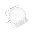 thumbnail image 2 of TEHAUX 20 Pcs Pot à Biscuits Transparent avec Couvercle Rangement en Plastique Transparent pour Femmes, 2 of 8