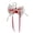 Red, variant on Sweet Ribbon Bowknot Pearls Keychain Charm Fashionable Key Accessory for Key Bag