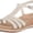 White, variant on Easy Street Women's Dorinda Wedge Sandal, White, 7