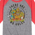 thumbnail image 3 of Teenage Mutant Ninja Turtles - There Are No Rules - Toddler & Youth Raglan Graphic Tee, 3 of 6