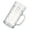 1000ml, variant on Tizuqe Sturdy Dimpled Beer Glass Large Capacity Beer Mug with Ergonomic Handle