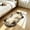 Brown, variant on Cute Sleeping Cat Shaped Rug - Absorbent Non-Slip Fun Rugs for Bedroom & Bathroom, Soft Plush Cat Rugs Room Decor (15.7"x23.6")