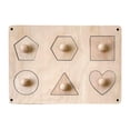 thumbnail image 1 of Milaget Busy Board DIY Accessories Material Early Educational Teaching Props Basic Skill Geometry Shape, 1 of 9