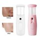 thumbnail image 2 of Dispositivo humectante facial con vaporizador Nano Spray, portátil, recargable, de mano, color blanco, 2 of 5