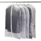 thumbnail image 2 of Juego de 5 bolsas colgantes para ropa, para guardar ropa, transpirables, para guardar ropa, para armario, a prueba de polvo, con cremallera para abrigos, chaquetas y trajes, 2 of 8