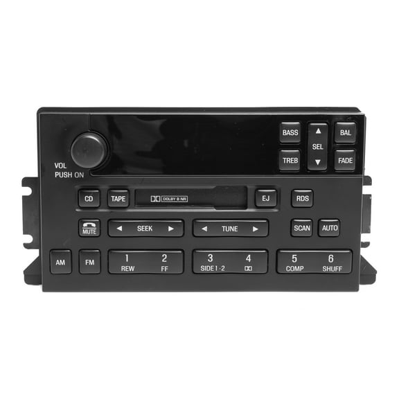 Restored 1999-02 Lincoln Continental OEM AM FM Radio Cassette CD Controls XF3F-18C870-AE (Refurbished)