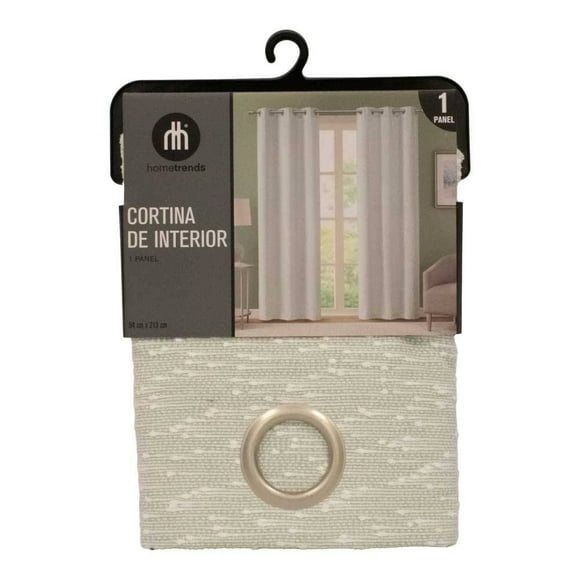 Cortina de Interior Home Trends 1 Panel Verde