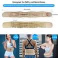 thumbnail image 2 of Decompression Back Belt - Lumbar Support Belt for Men & Women Lower Back Pain Relief, Back Traction Device Fits Waist Size 29-49 Inches (Beige), 2 of 7