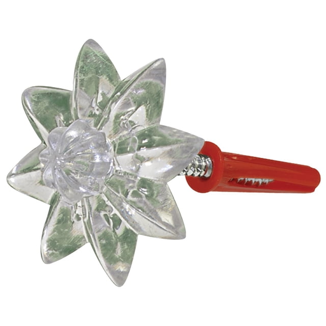 Rosetones para espejos Hillman Clear Mirror Rosettes, 4 juegos