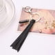 thumbnail image 4 of Turquesa Pu Tassels charms Colgante del teléfono Decoración del coche Negro BLESIY Encantos del anillo dominante, 4 of 5