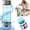 Silver, variant on LC-dolida Hydrogen Water Bottle, 460ml Portable SPE/PEM Tech Hydrogen Water Machine with LED Light, 1800PPB Hydrogen Concentration for Home Office Gym Travel (Silver)