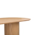 thumbnail image 6 of Brandy Natural Ash Wood Oval Dining Table, 6 of 9