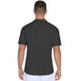 thumbnail image 6 of QDG Men's Short Sleeve Button-Up Shirt Cuban Collar Hollow Out Texture Casual Summer Beach Vacation Shirt, 6 of 8