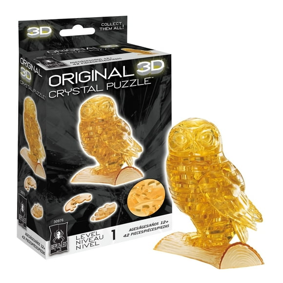 Original 3D Crystal Puzzle - Owl