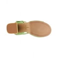 thumbnail image 4 of Dolce Vita Women's Bobby Heeled Sandal, Lime Suede, 7, 4 of 4