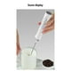 thumbnail image 4 of Espumador de leche eléctrico Naiovety para el hogar Cafetera con carga USB Mezclador de bebidas Batidor de huevos ABS Blanco, 4 of 6