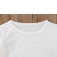 thumbnail image 4 of Baby Girl Long Sleeve T-shirt Crew Neck Cotton Ruffle Tops, 4 of 5