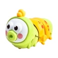 thumbnail image 2 of Wind Up Caterpillar Toys, Walking InchwormEducational Toy, Easter Gifts for Birthday , Party Favors Desk Ornament Decoration , Green, 5.5 inch, 1Pcs, 2 of 6
