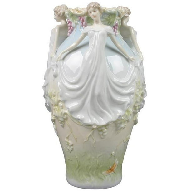 Trois Vases en Porcelaine de Première Génération
