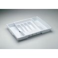 thumbnail image 3 of Rubbermaid Adjustable Cutlery Tray, White, 3 of 3