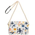 thumbnail image 2 of FORMRS Women Crossbody Purse with Chain Strap Vegan Leather Shoulder Handbag, Playful Forest, 2 of 7