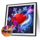 thumbnail image 2 of Kit de pintura de diamante Wdftyju 5D mosaico de Taladro redondo HJ545, 2 of 9