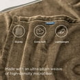 thumbnail image 3 of Manta de forro polar, tamaño doble, 150 x 200 cm, camel, 300 g/m², 3 of 7