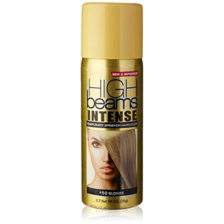 high beams Intense Temporary Spray on Hair Color, Blonde, 2.7