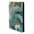 thumbnail image 3 of HemaKayy Decorative Leather Book Sleeve Covers, Colorful Book Cover for Men and Women Bible Classroom Textbook Protection and Care (6.3" x 8.7") - Unique Marble Texture, 3 of 5